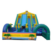 inflatable bouncer slide combo